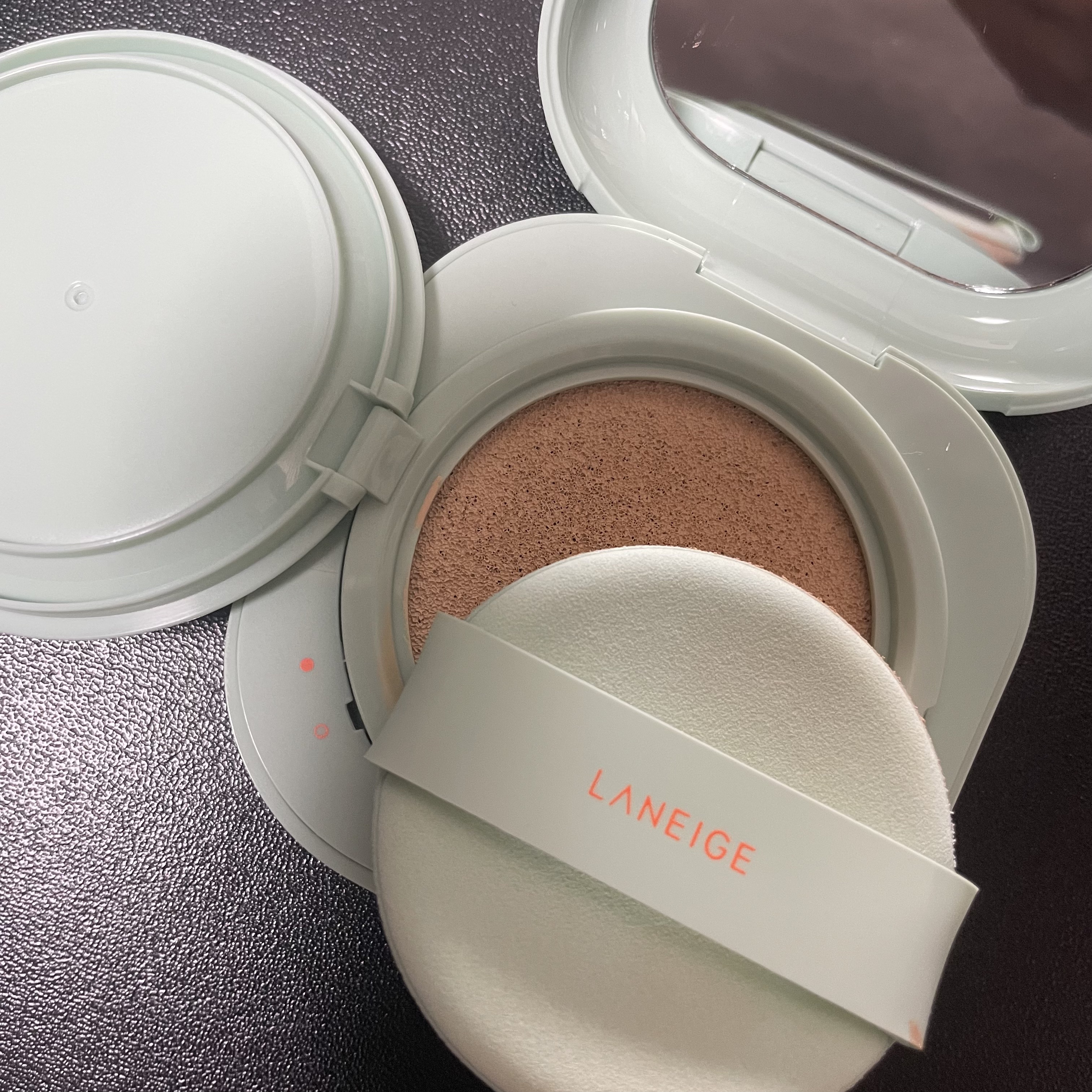 ネオクッション マット N/LANEIGE/クッションファンデーションを使ったクチコミ（3枚目）