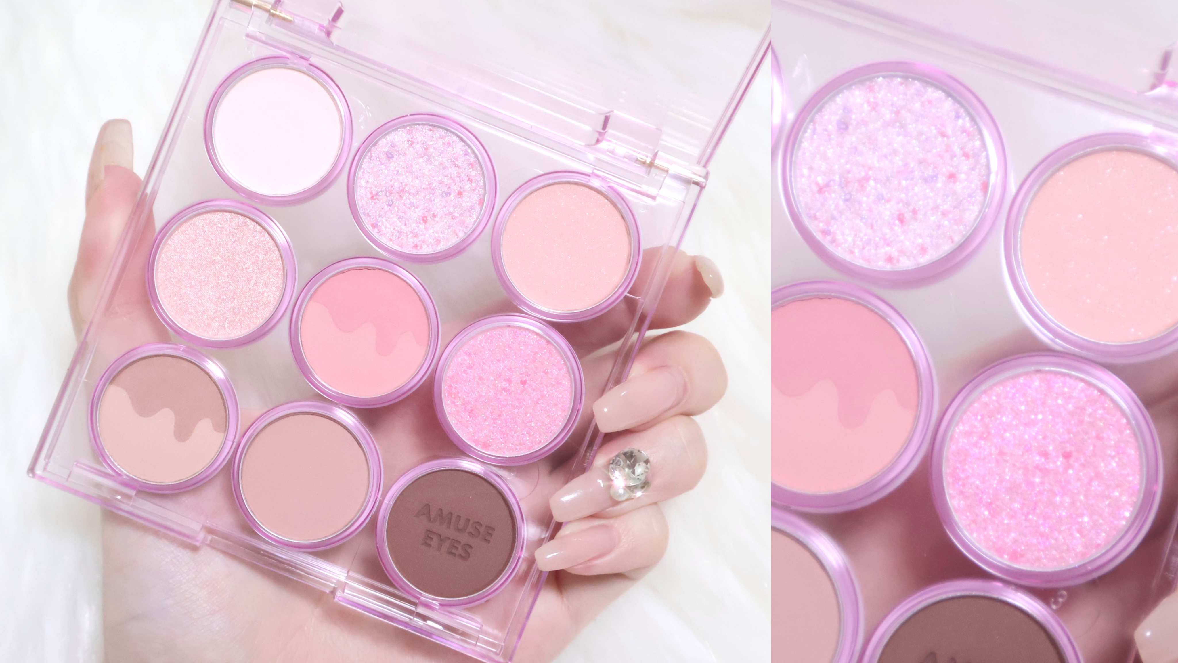 アイカラーパレット 03 デイジー/AMUSE/アイシャドウパレットを使ったクチコミ（2枚目）