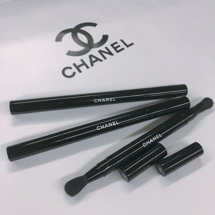 パンソー デュオ コントゥール/CHANEL/メイクブラシを使ったクチコミ(1枚目)