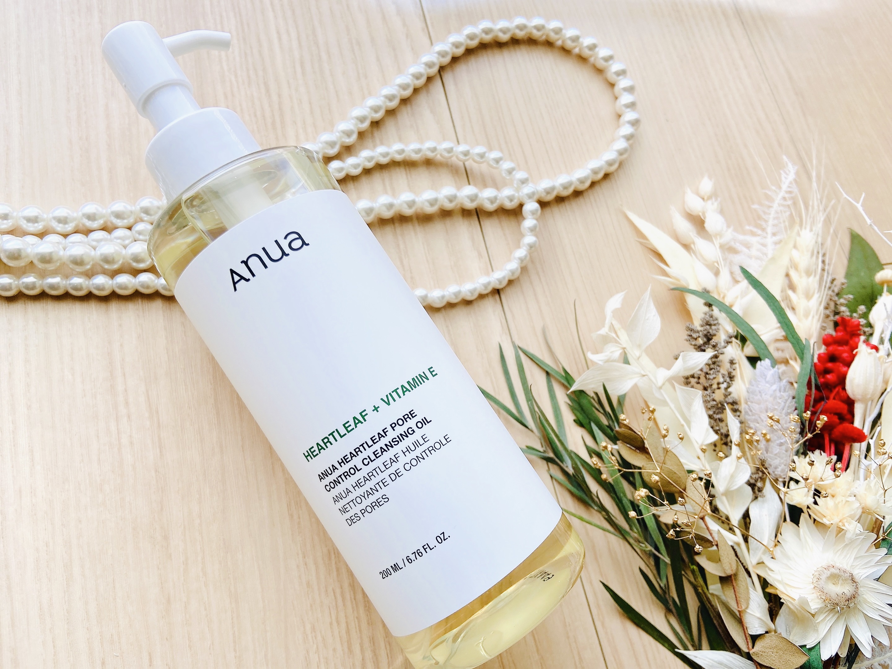 ドクダミ ポアコントロールクレンジングオイル/Anua/オイルクレンジングを使ったクチコミ（2枚目）