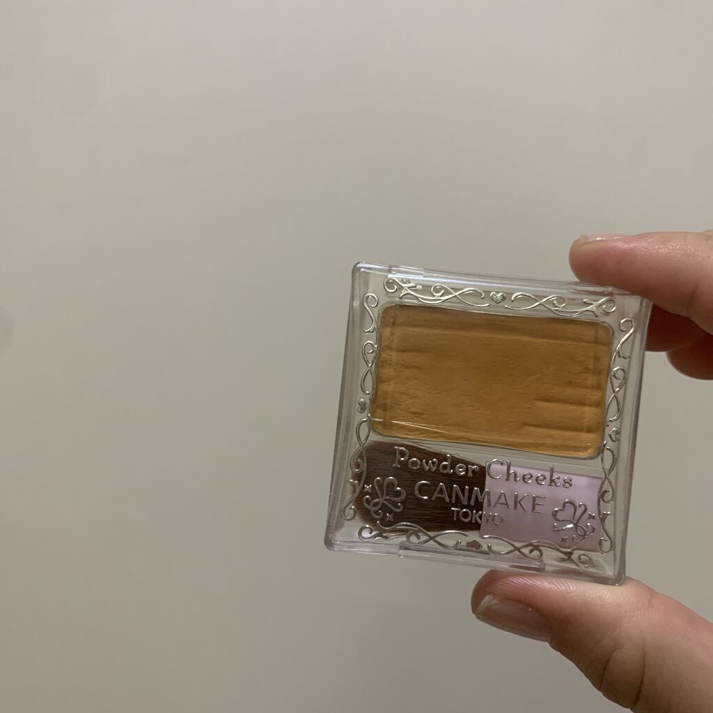 【旧品】パウダーチークス/キャンメイク/パウダーチークを使ったクチコミ（1枚目）