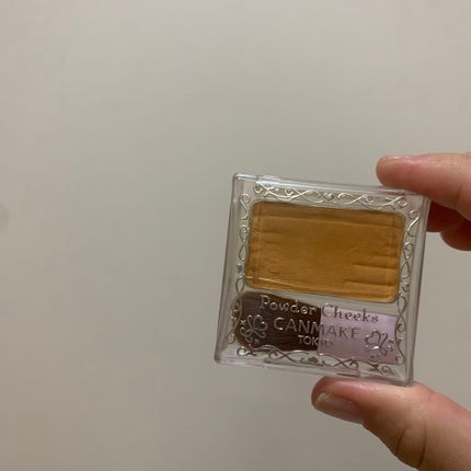 【旧品】パウダーチークス/キャンメイク/パウダーチークを使ったクチコミ(1枚目)