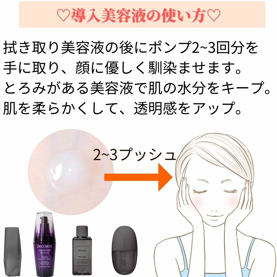 スノー クラリファイア 限定デザイン150ml/DECORTÉ/美容液を使ったクチコミ（3枚目）