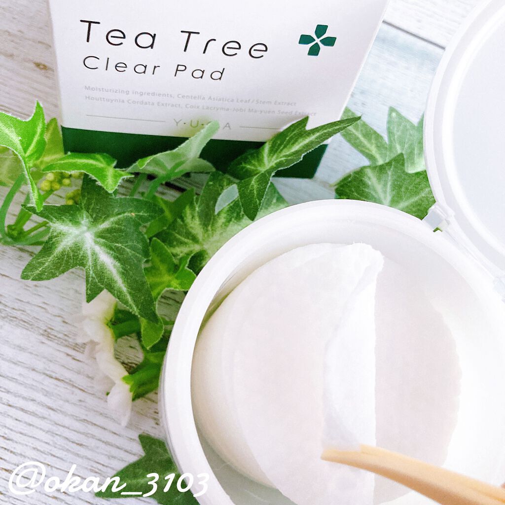 ティーツリークリアパッド/ユーガ/トナーパッドを使ったクチコミ（1枚目）
