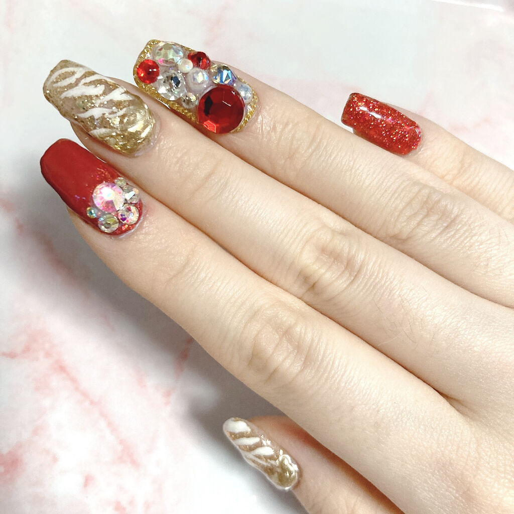 ネイルパーツ/ネイル工房/ネイルチップ・パーツを使ったクチコミ（2枚目）