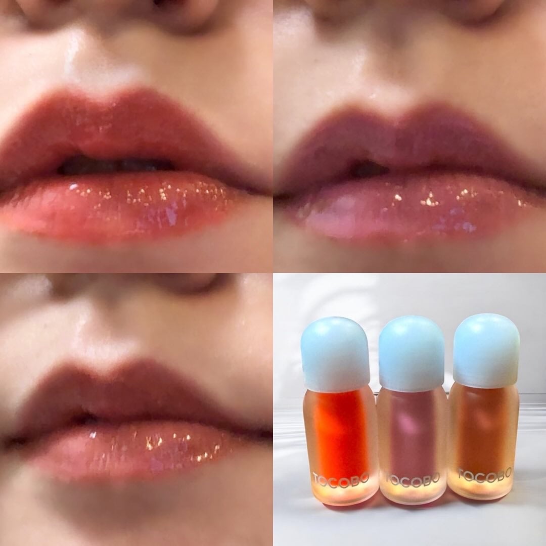 ジューシーベリープランピングリップオイル/TOCOBO/リップグロスを使ったクチコミ(6枚目)
