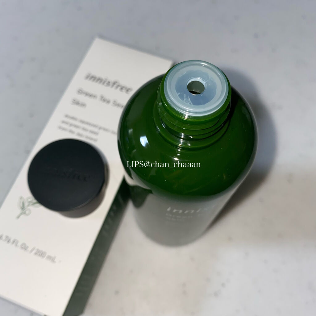 innisfree グリーンティーシード スキンのクチコミ「#レビュー 
innisfree ／ Green Tea Seed Skin 200mL

【.....」（3枚目）