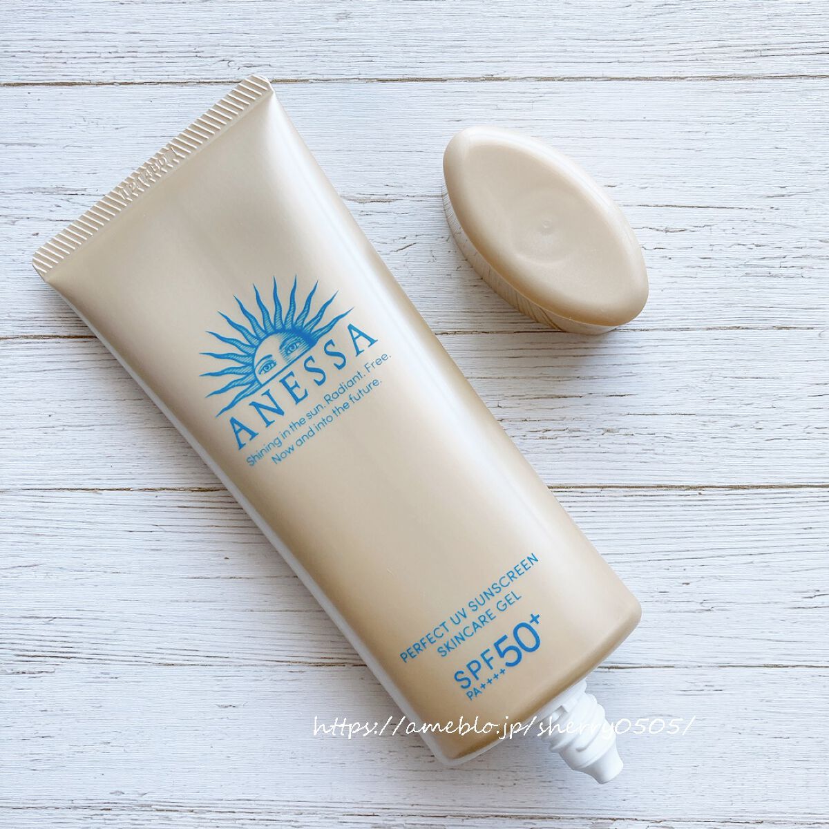 パーフェクトUV スキンケアジェル N/アネッサ/日焼け止め・UVケアを使ったクチコミ（2枚目）
