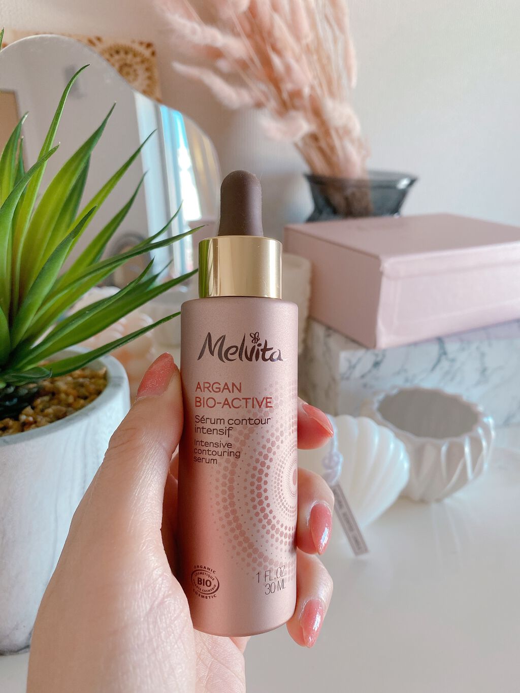 アルガン ビオアクティブ セラム/Melvita/美容液を使ったクチコミ(3枚目)