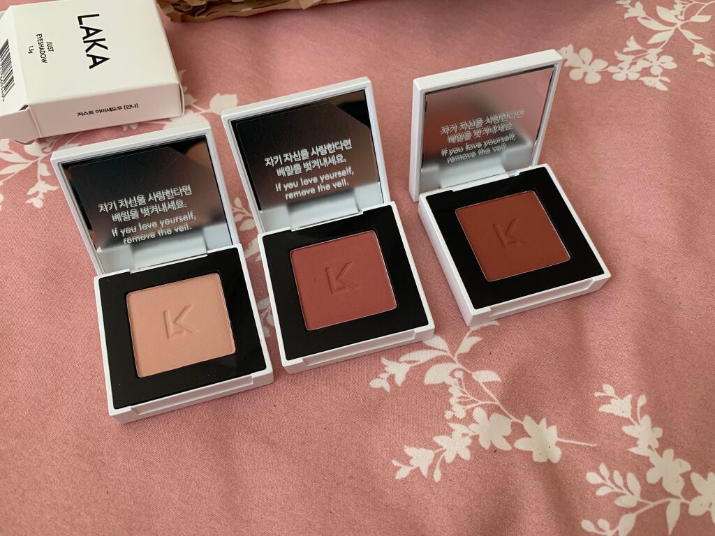 ジャストアイシャドウ/Laka/単色アイシャドウを使ったクチコミ(6枚目)