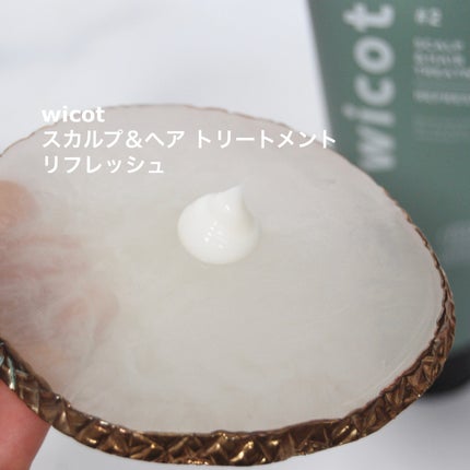 スカルプ&ヘア シャンプー/トリートメント リフレッシュ/wicot/市販シャンプーを使ったクチコミ(4枚目)