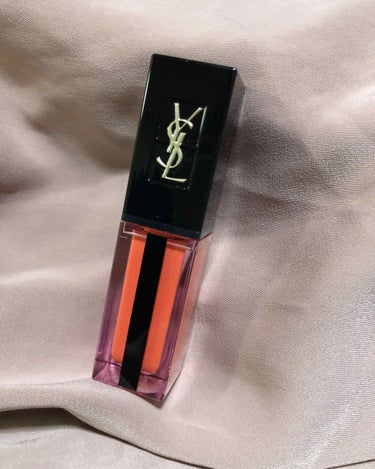 ルージュ ピュールクチュール ヴェルニ ウォーターステイン 605 バン ド コライユ/YVES SAINT LAURENT BEAUTE/口紅を使ったクチコミ（1枚目）