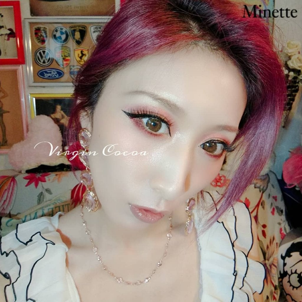 Minette/Minette/カラーコンタクトレンズを使ったクチコミ(2枚目)