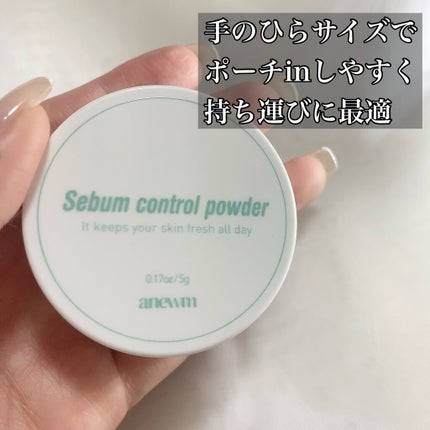 アニューム セバム コントロール パウダー/saat insight/ルースパウダーを使ったクチコミ(4枚目)