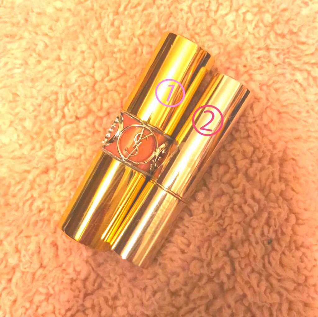ルージュ ヴォリュプテ シャイン/YVES SAINT LAURENT BEAUTE/口紅を使ったクチコミ（1枚目）