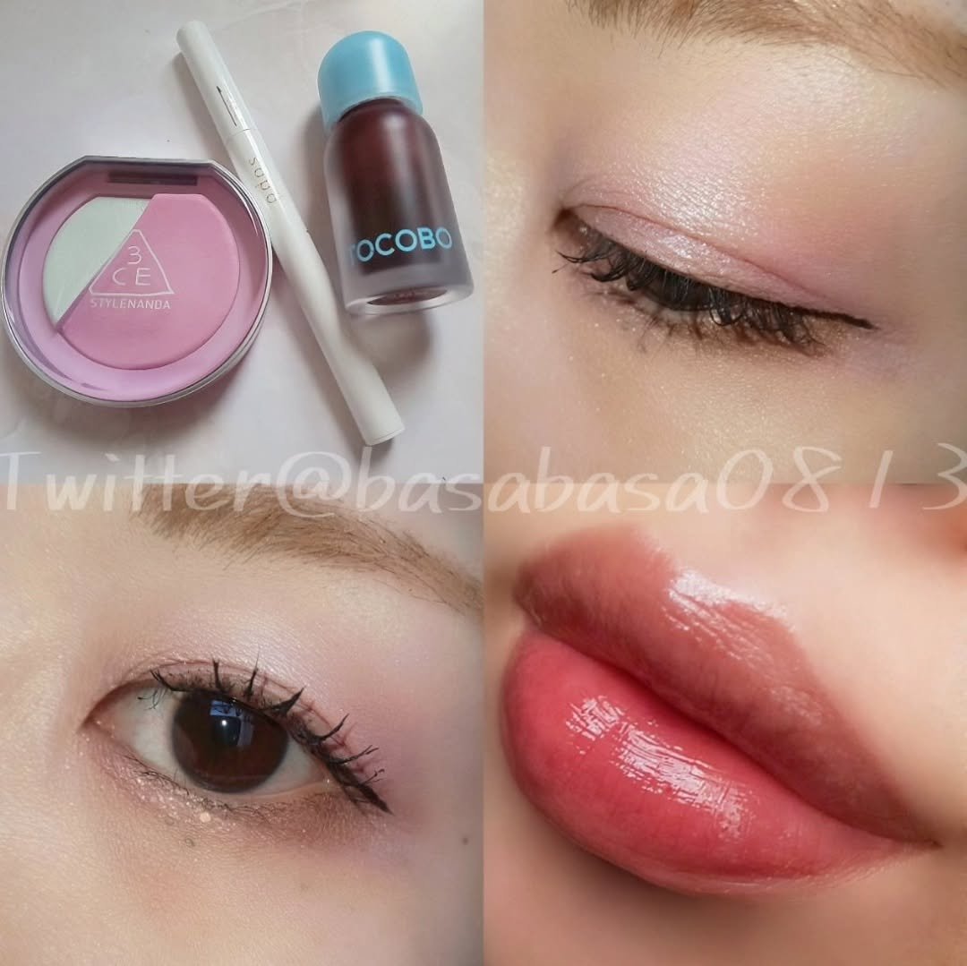 3CE ブラッシュライター ホワットイフ/3CE/パウダーチークを使ったクチコミ（1枚目）