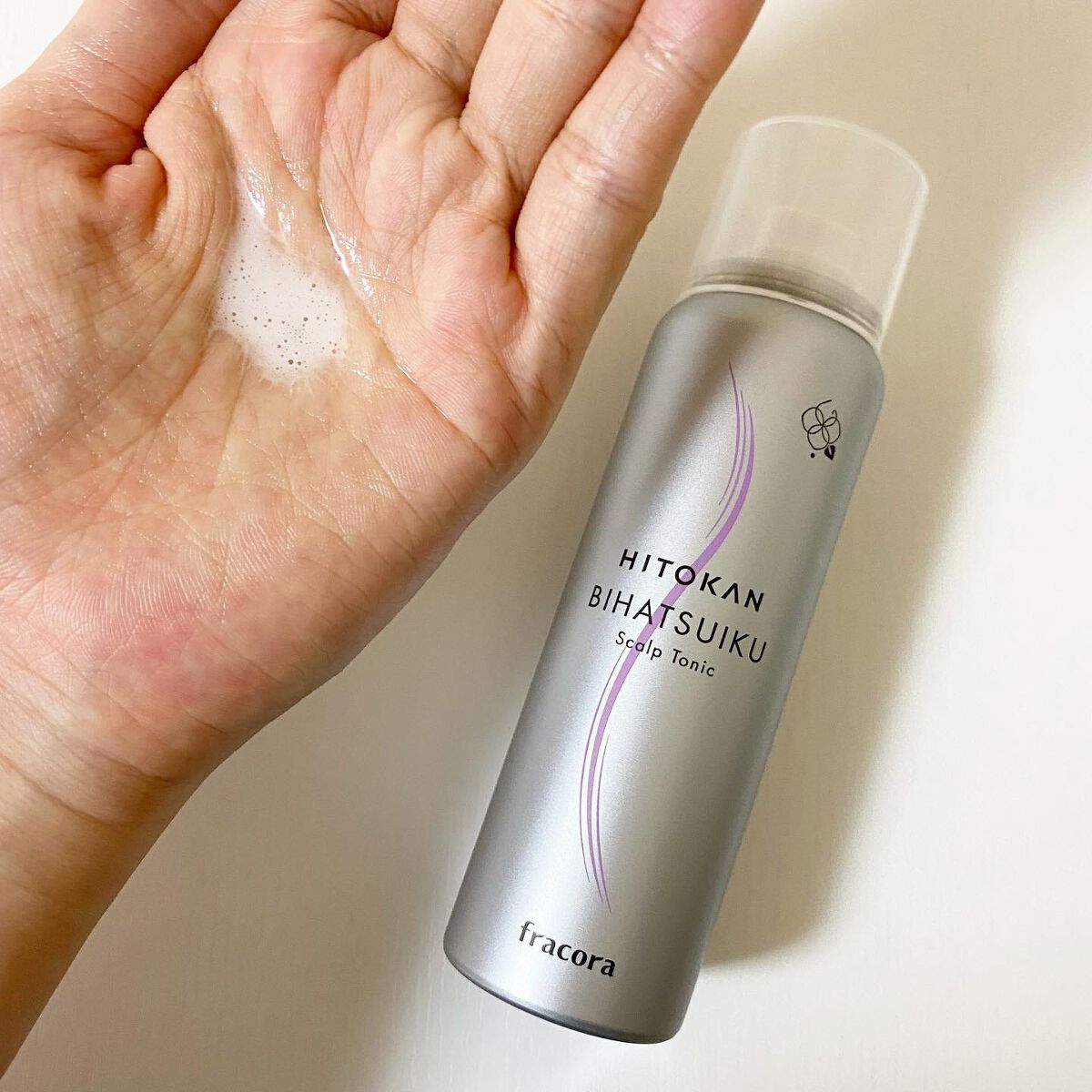 HITOKAN BIHATSUIKU スカルプトニック/fracora/頭皮ローションを使ったクチコミ（3枚目）