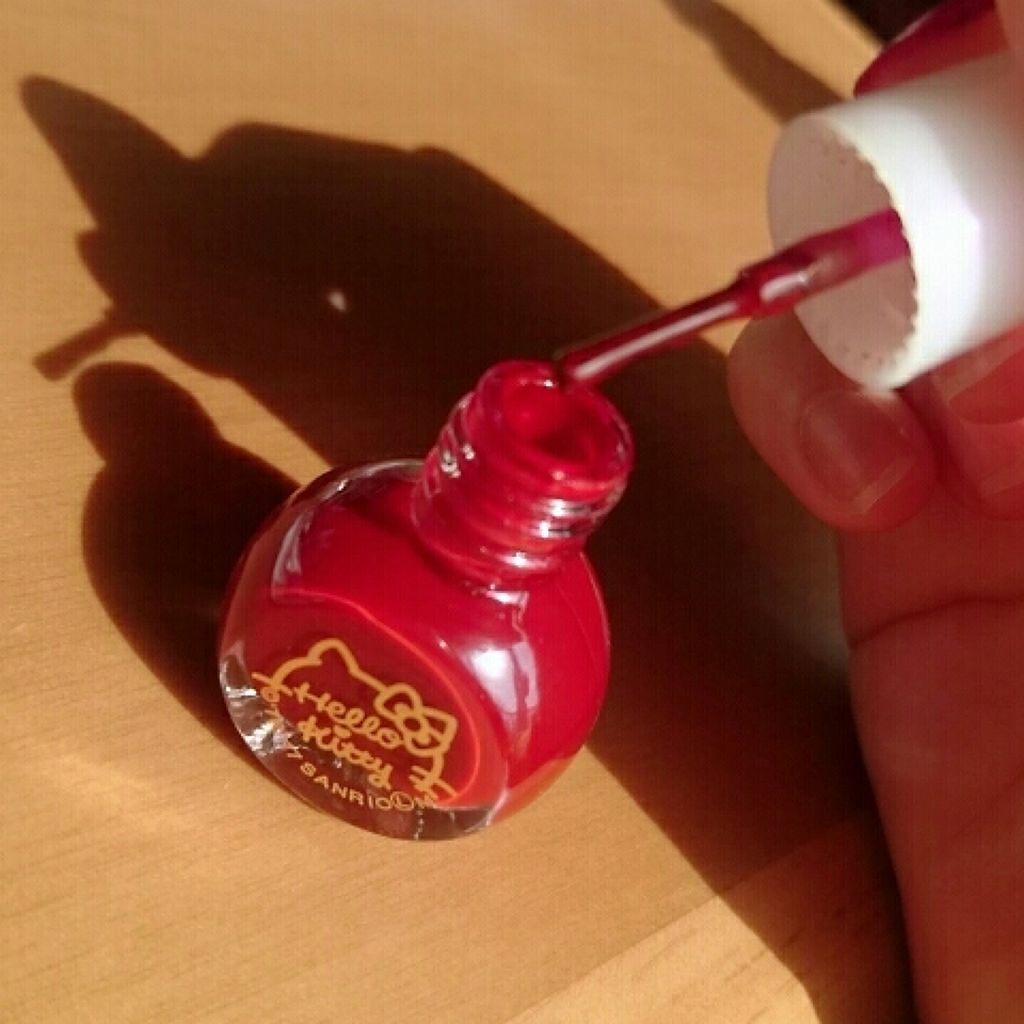 サンリオネイル/DAISO/マニキュアを使ったクチコミ(1枚目)