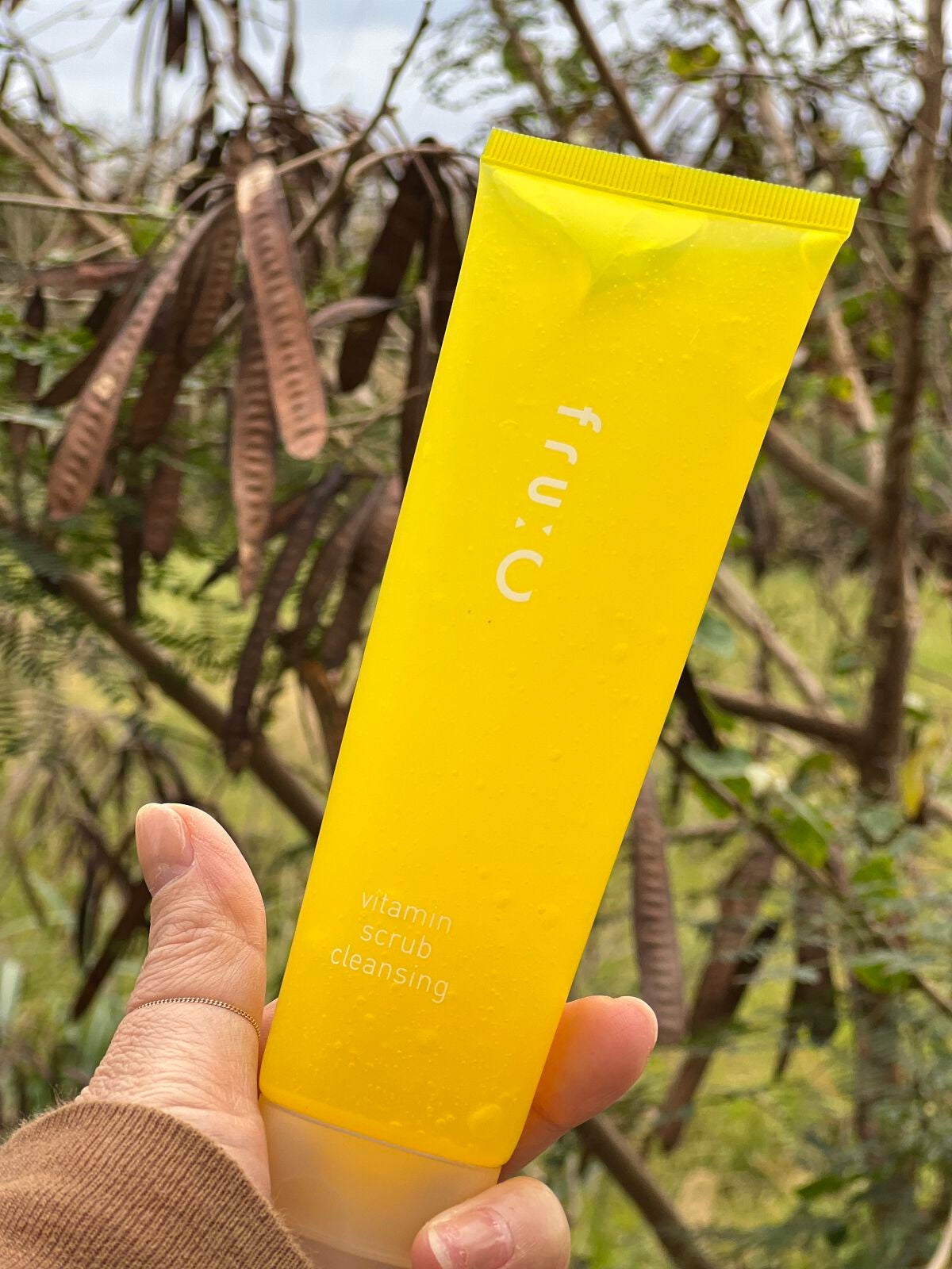 ビタミンスクラブクレンジング/Fru:C/クレンジングジェルを使ったクチコミ(3枚目)