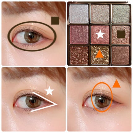 ワンピックアイシャドウパレット/APLIN/アイシャドウパレットを使ったクチコミ(3枚目)