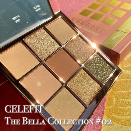 The Bella collection eyeshadow palette/CELEFIT/アイシャドウパレットを使ったクチコミ(1枚目)