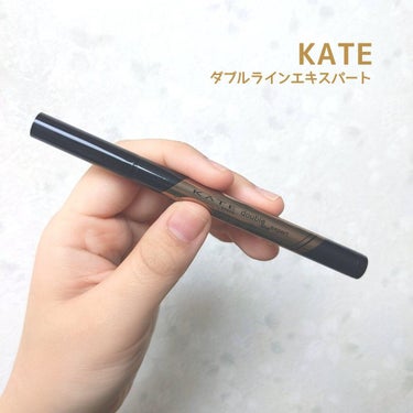 ダブルラインエキスパート/KATE/リキッドアイライナーを使ったクチコミ（1枚目）