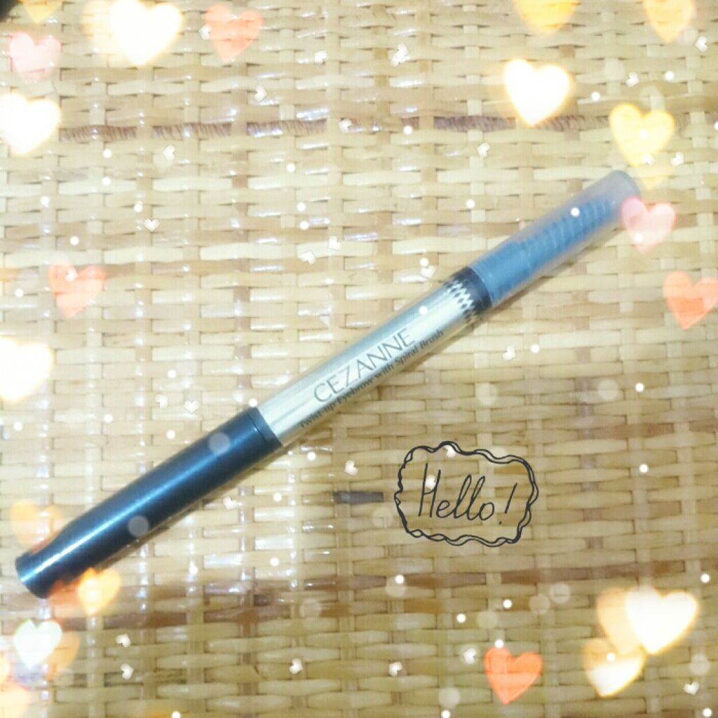 ブラシ付きアイブロウ繰り出し/CEZANNE/アイブロウペンシルを使ったクチコミ(1枚目)