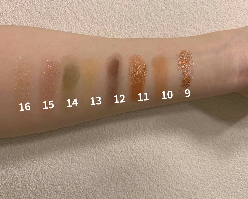 大英博物館 エジプトシリーズ アイシャドウパレット/ZEESEA/アイシャドウパレットを使ったクチコミ(4枚目)