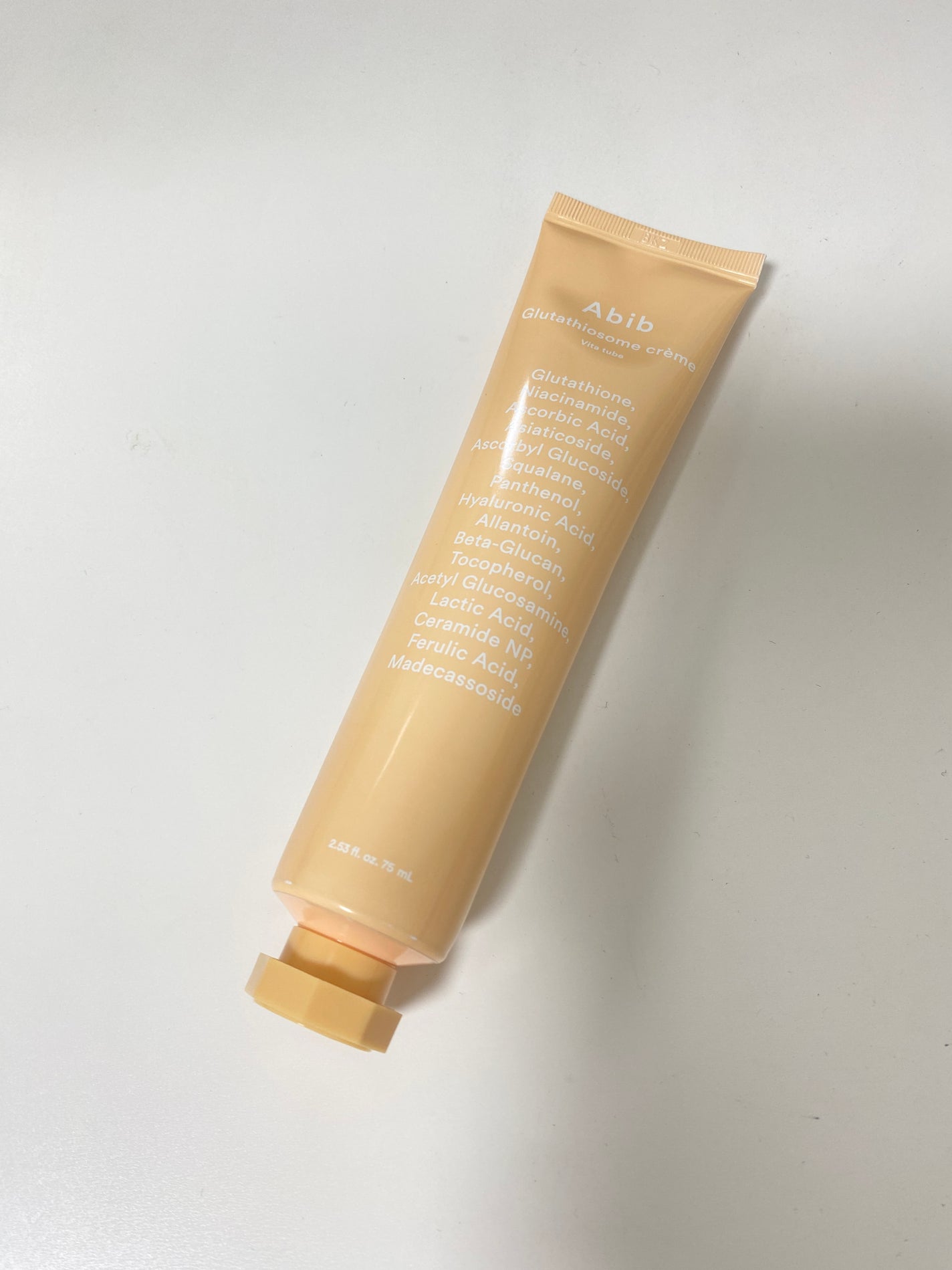 アビブ グルタチオンソームクリームビタチューブ/Abib /フェイスクリームを使ったクチコミ(4枚目)