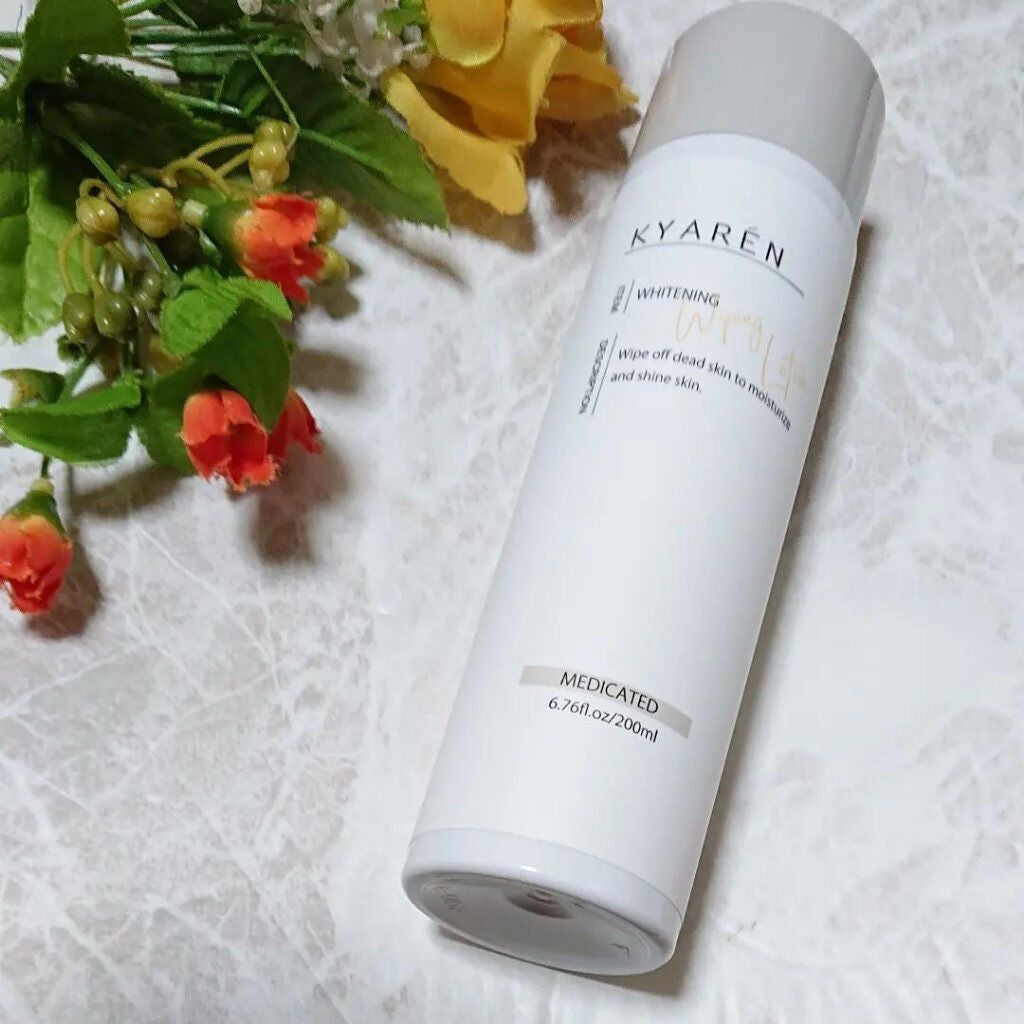 薬用美白ふき取り化粧水/KYAREN/拭き取り化粧水を使ったクチコミ(2枚目)