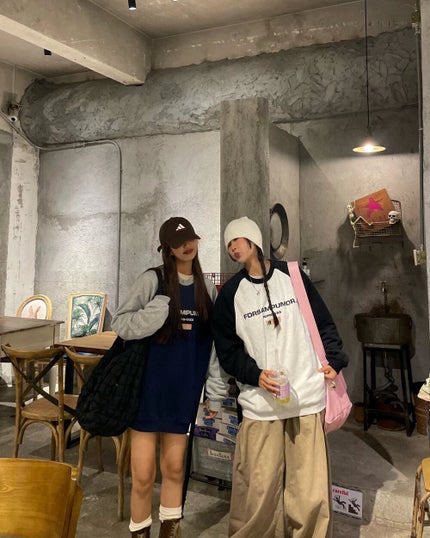 ひとみ on LIPS 「親友に会いました#コーデ#ファッション#ヴィンテージ雑貨#ギフ..」(4枚目)