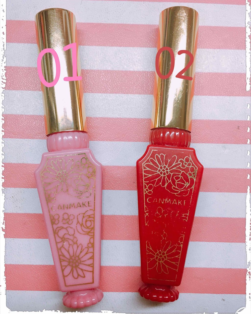 リップティントシロップ/キャンメイク/リップティントを使ったクチコミ（1枚目）