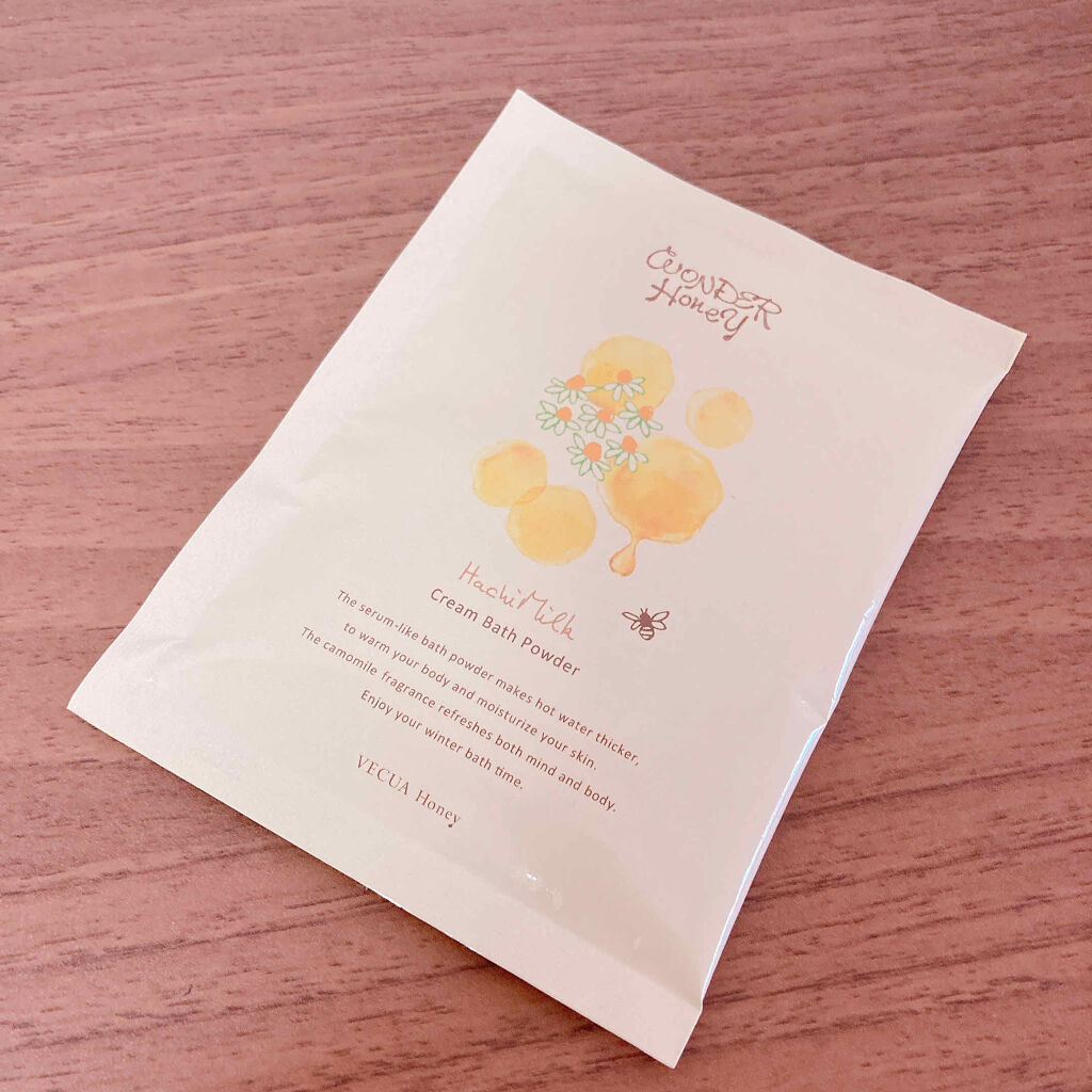 はちみるく とろとろクリームバス/VECUA Honey/無機塩系入浴剤を使ったクチコミ（1枚目）