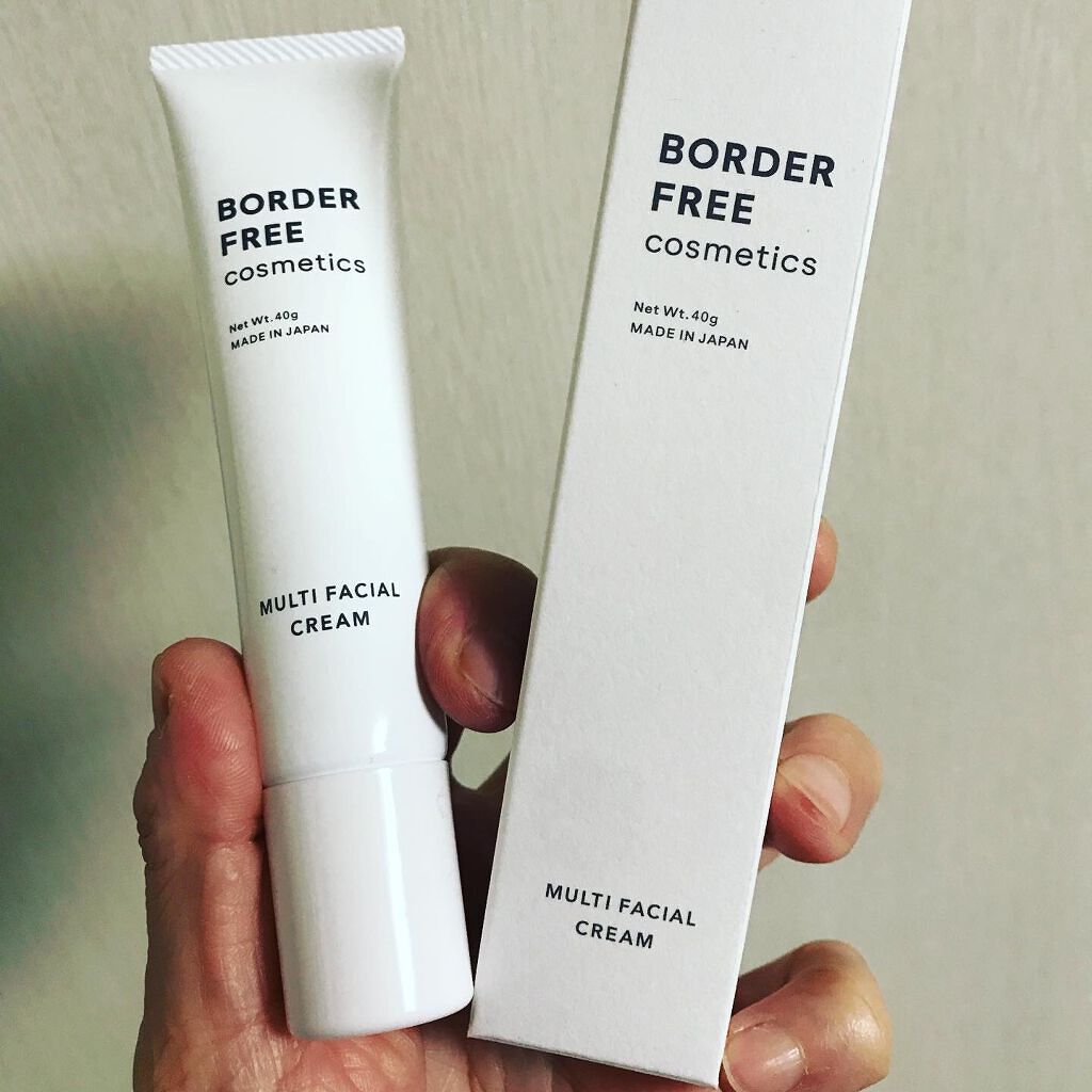 マルチフェイシャルクリーム/BORDER FREE cosmetics/フェイスクリームを使ったクチコミ(2枚目)
