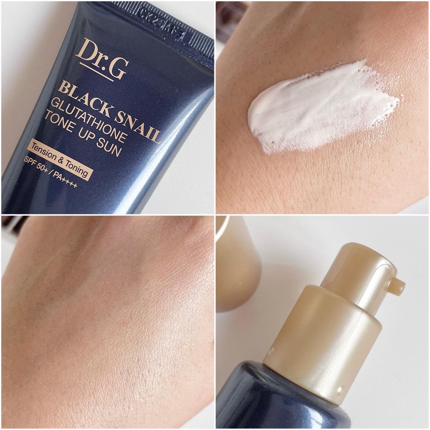 ブラックスネイルグルタチオントーンアップサン/Dr.G/日焼け止めクリームを使ったクチコミ(3枚目)