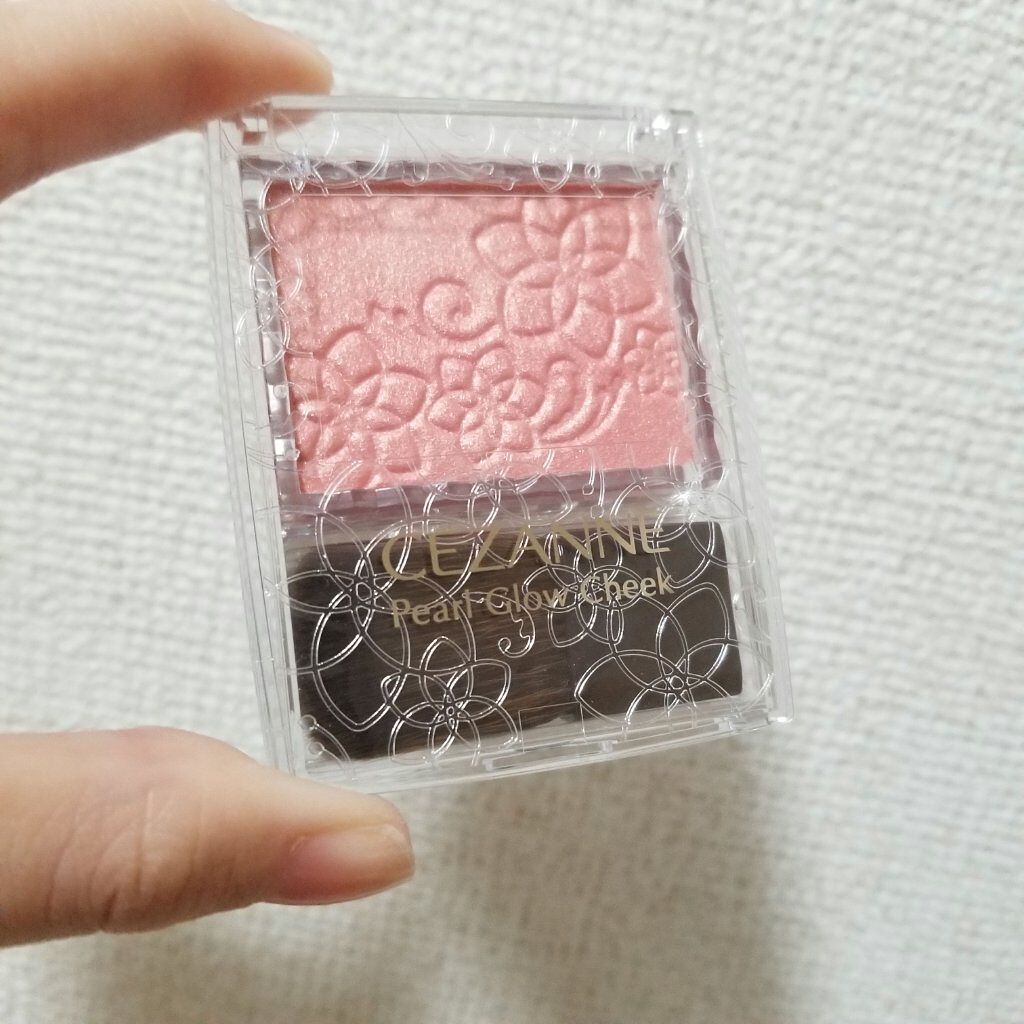 パールグロウチーク/CEZANNE/パウダーチークを使ったクチコミ(1枚目)