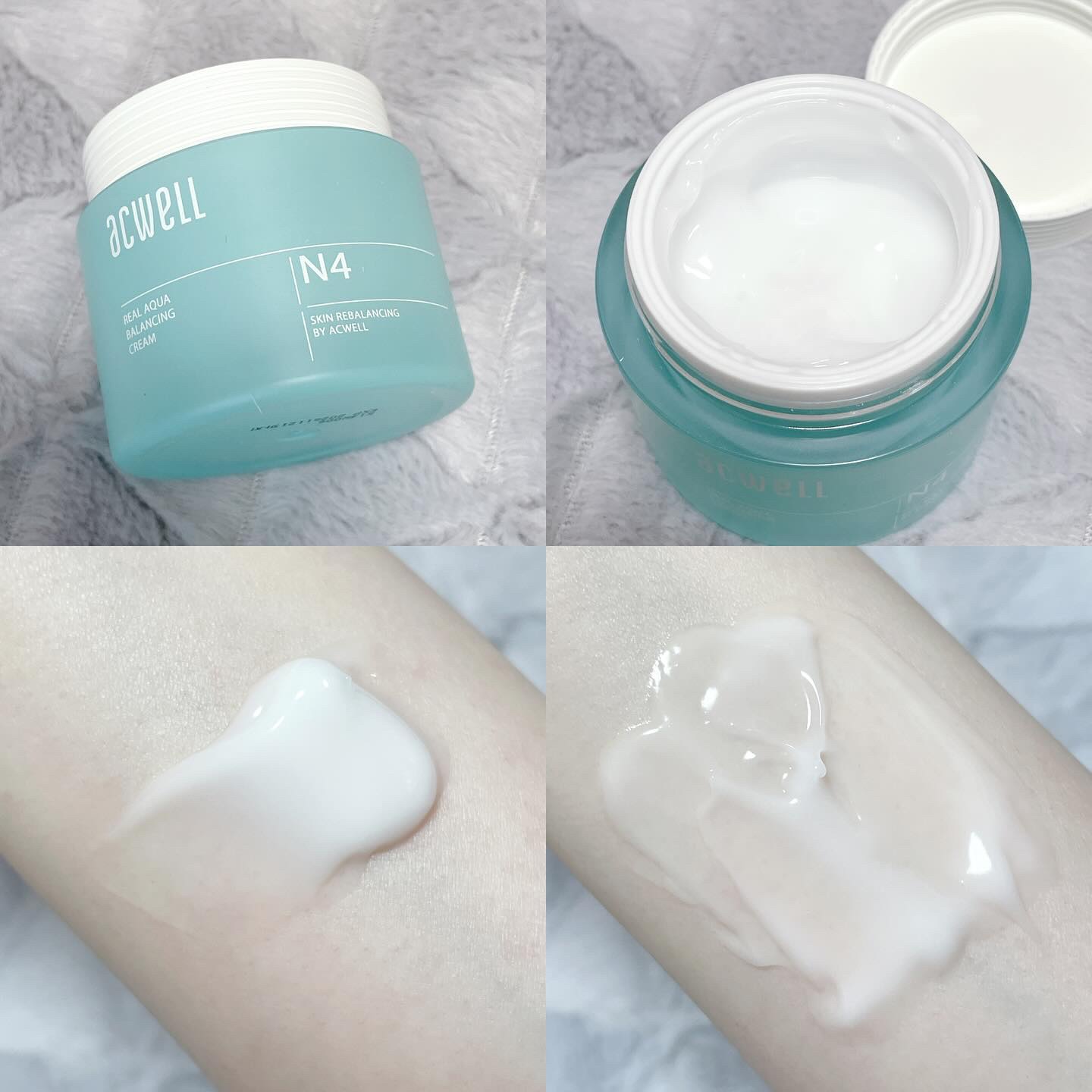 リアルアクアバランシングクリーム /ACWELL/フェイスクリームを使ったクチコミ（2枚目）