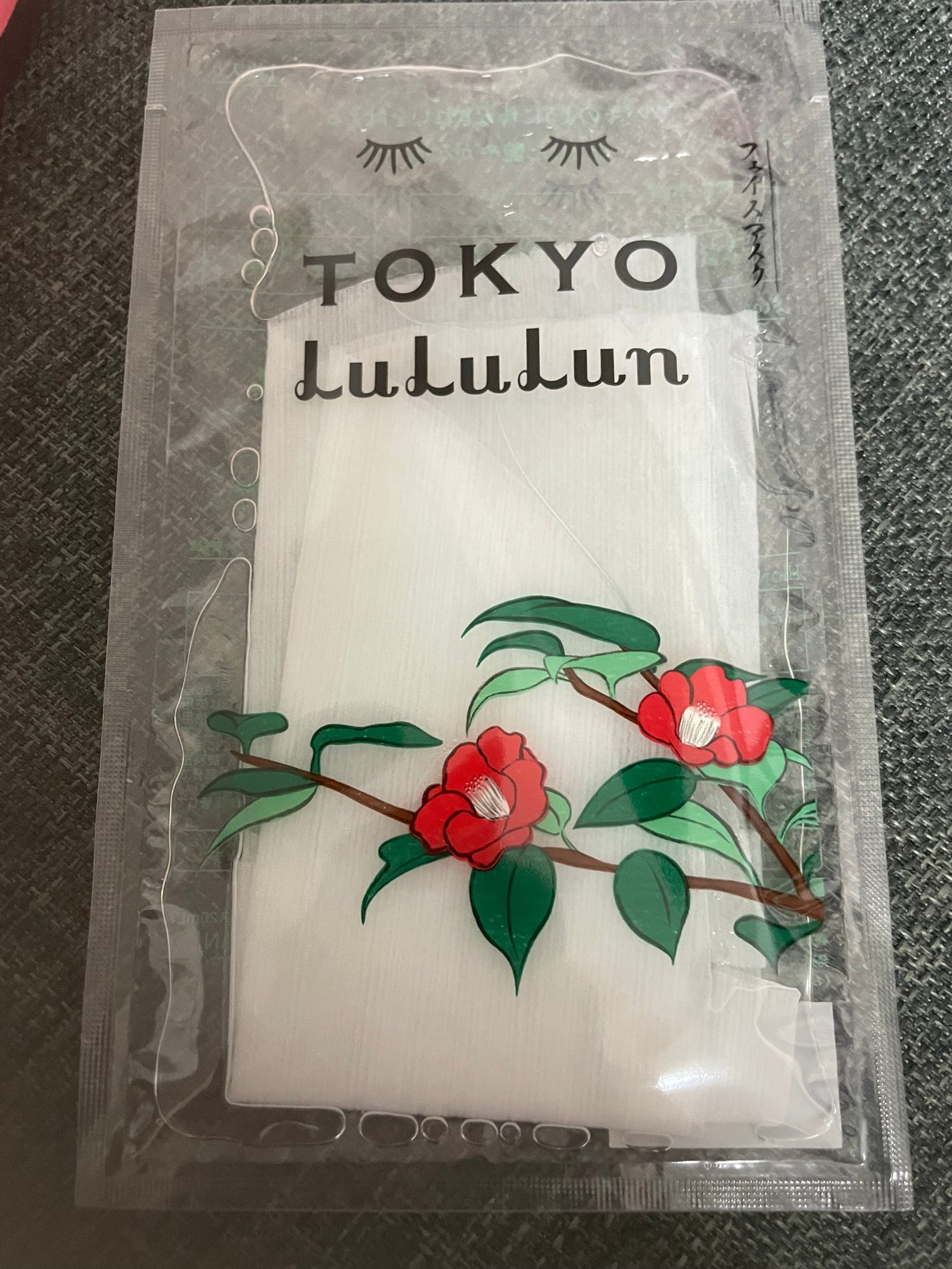 東京ルルルン(粋な椿のマスク)/ルルルン/シートマスク・パックを使ったクチコミ(1枚目)