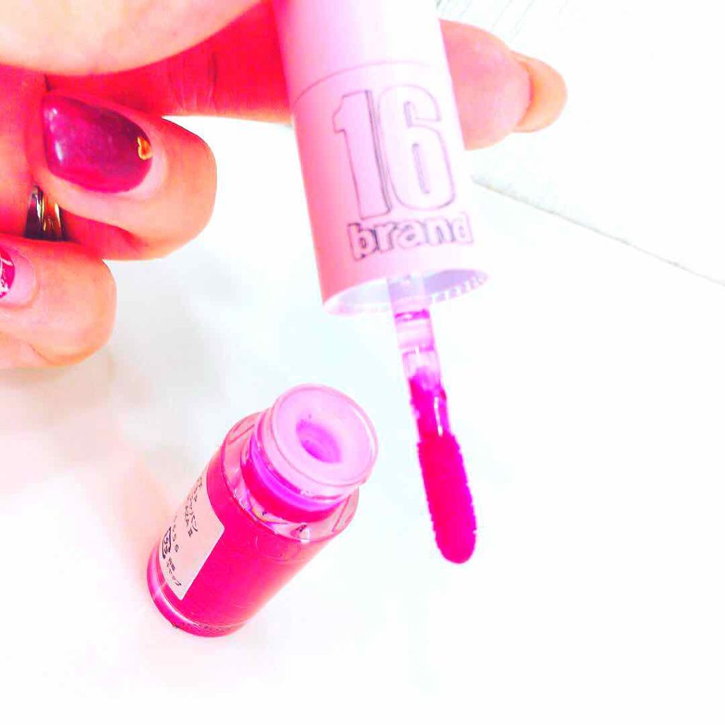 T&G/16BRAND/リップグロスを使ったクチコミ（2枚目）