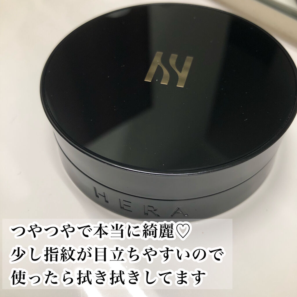ブラック クッション/HERA/クッションファンデーションを使ったクチコミ（2枚目）