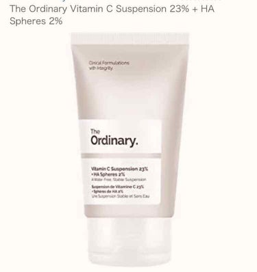 Vitamin C Suspension 23% + HA Spheres 2%/The Ordinary/美容液を使ったクチコミ（1枚目）