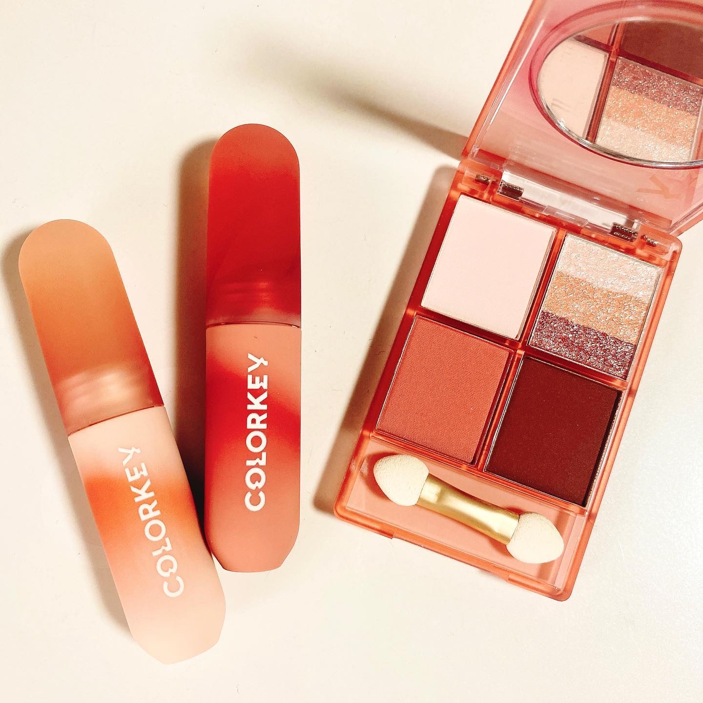 四色アイシャドウパレット 02 ヒートヘイズ /COLORKEY/アイシャドウパレットを使ったクチコミ（1枚目）