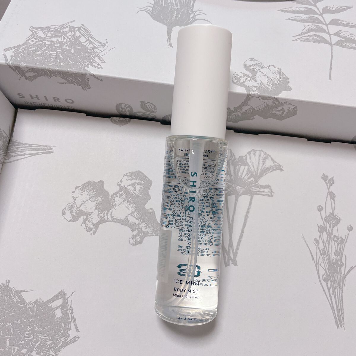 アイスミント ボディミスト/SHIRO/香水(その他)を使ったクチコミ(1枚目)