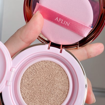 ピンクティーツリーカバーアップグロウクッション/APLIN/クッションファンデーションを使ったクチコミ(4枚目)