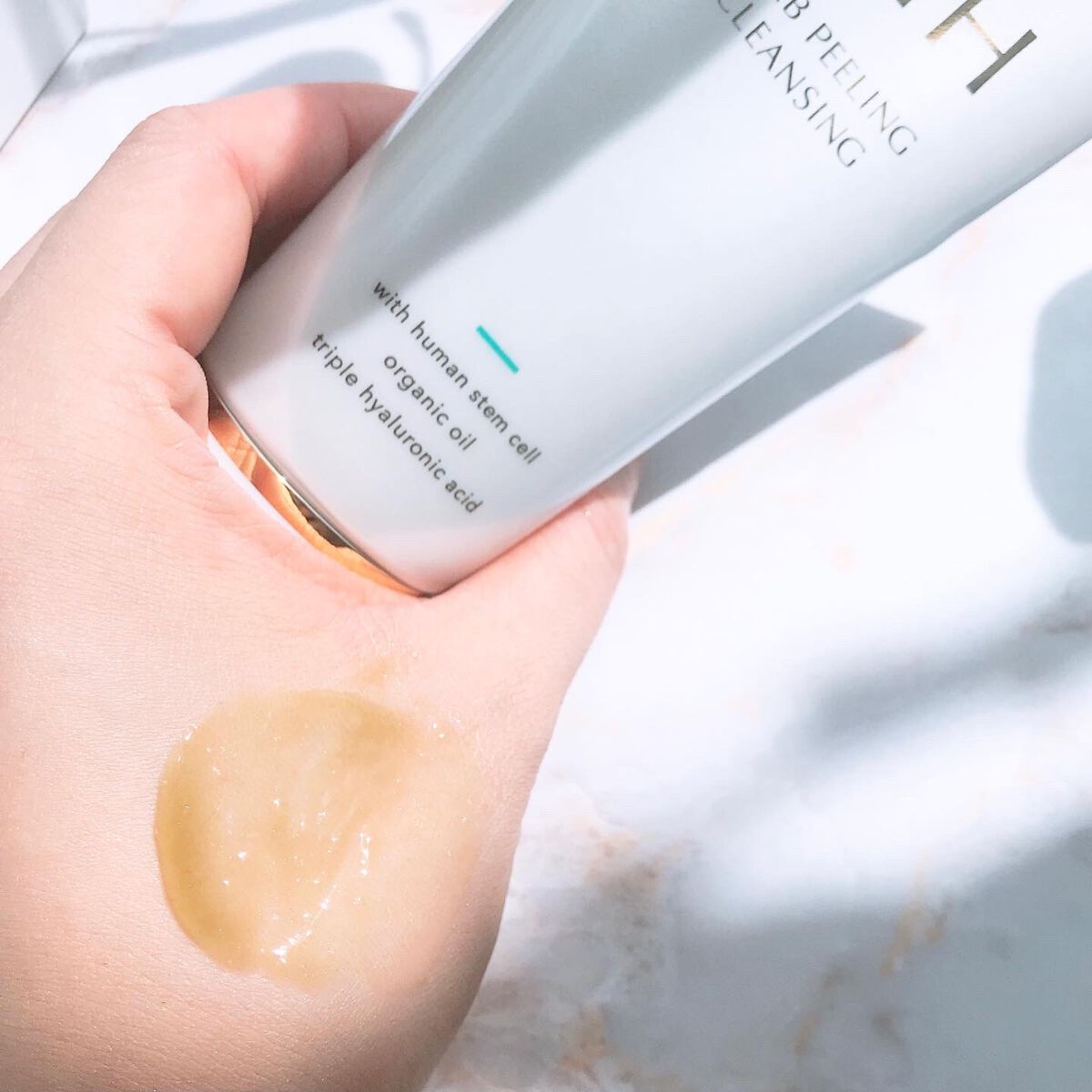 ハーブピーリングクレンジング/ESTH/クレンジングジェルを使ったクチコミ(5枚目)