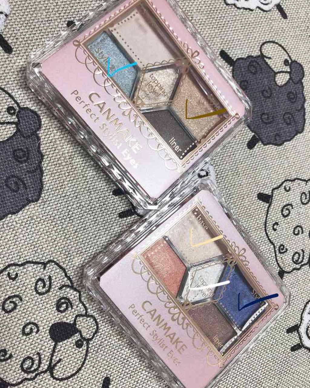 【旧品】パーフェクトスタイリストアイズ/キャンメイク/アイシャドウパレットを使ったクチコミ(1枚目)