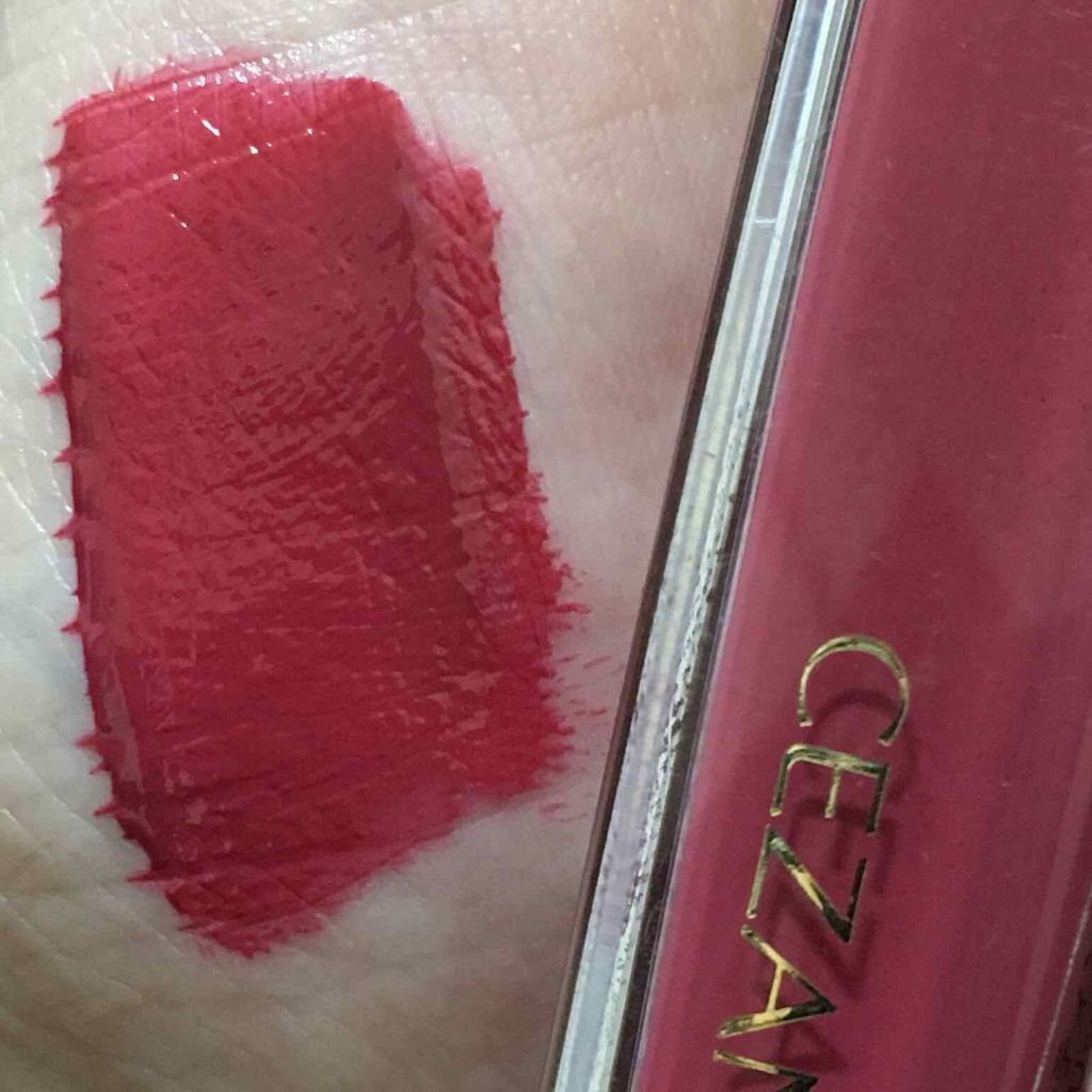 カラーティントリップ/CEZANNE/リップティントを使ったクチコミ（3枚目）