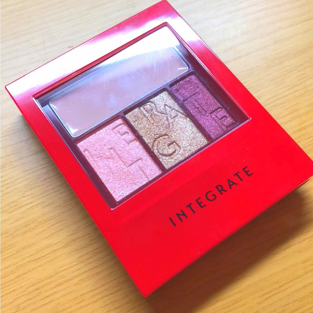 アクセントカラーアイズ CC/インテグレート/アイシャドウパレットを使ったクチコミ（1枚目）