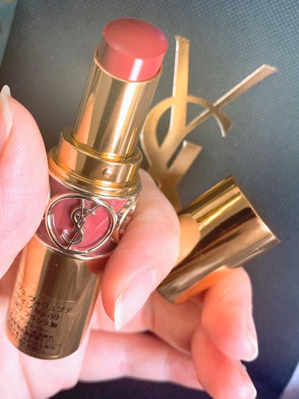 ルージュ ヴォリュプテ シャイン/YVES SAINT LAURENT BEAUTE/口紅を使ったクチコミ(1枚目)