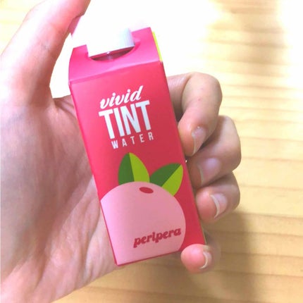 ティントウォーター/PERIPERA/口紅を使ったクチコミ(1枚目)